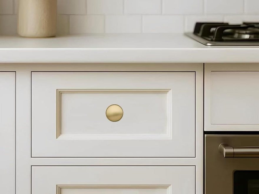 Brass Cabinet Hardware Knobs photo 2