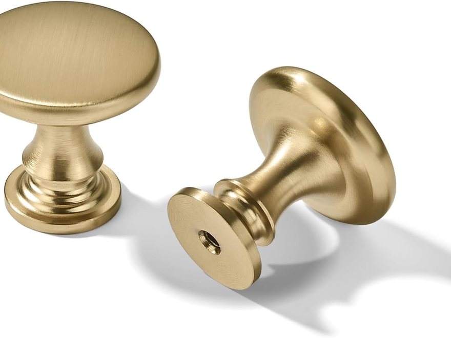 Brass Cabinet Hardware Knobs
