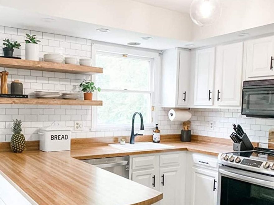 Peel-and-Stick Backsplash Tile photo 2