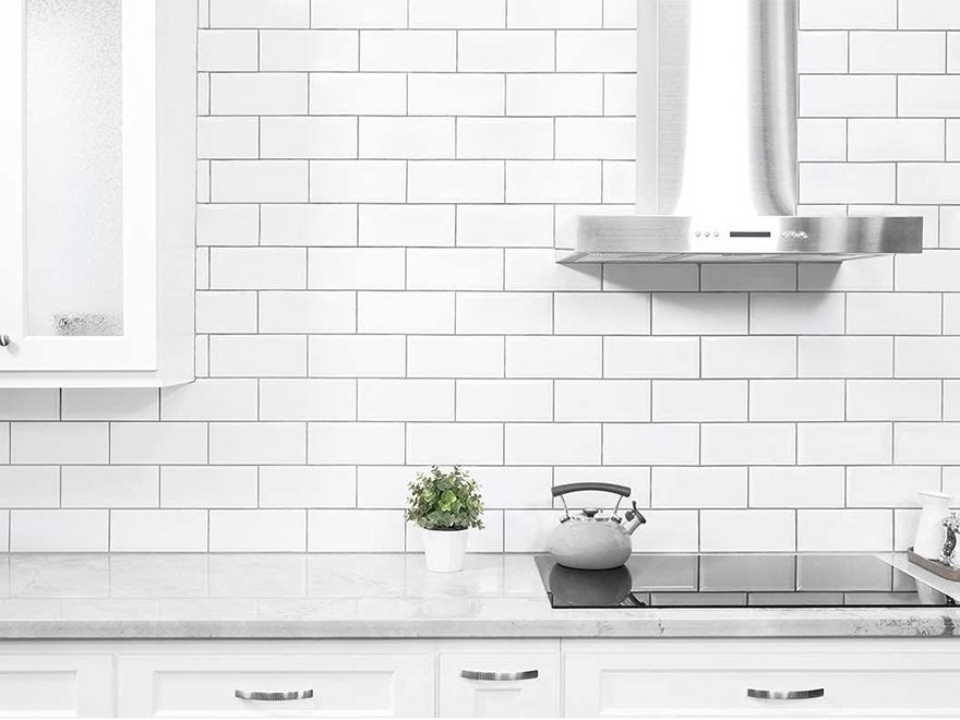 Peel-and-Stick Backsplash Tile